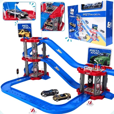 Pista De Carrinhos Estacionamento Brinquedo Infantil Menino Colorido