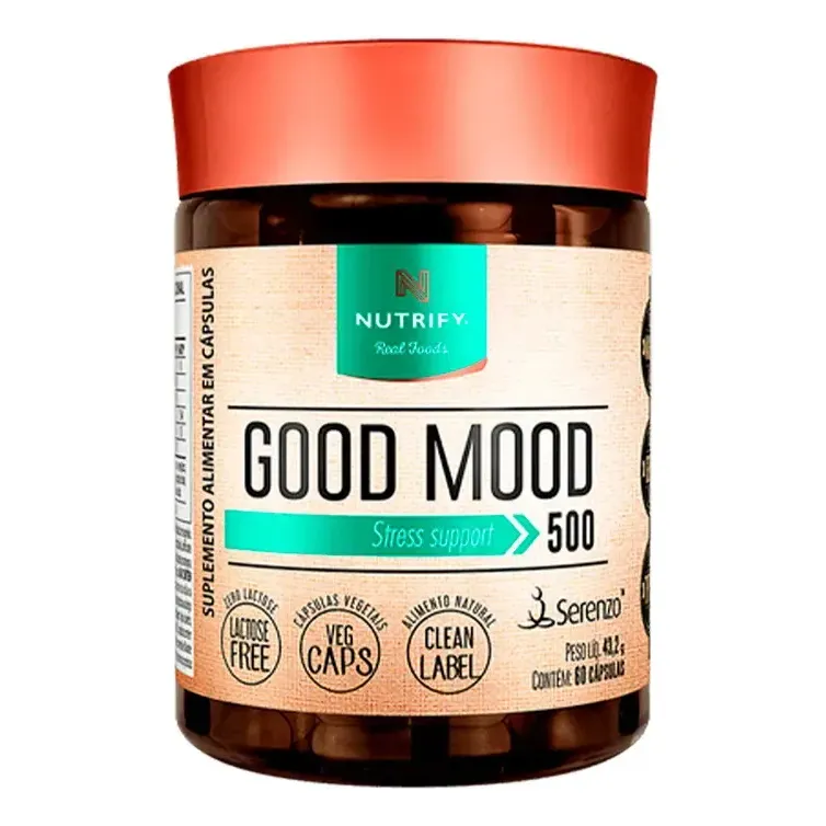 Good Mood ( Stress Support ) 60 Cápsulas - Nutrify Sem Sabor