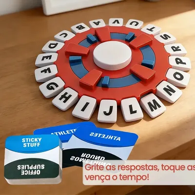 Jogo De Tabuleiro Trava Letras Tapa Palavras Jogos Educativo