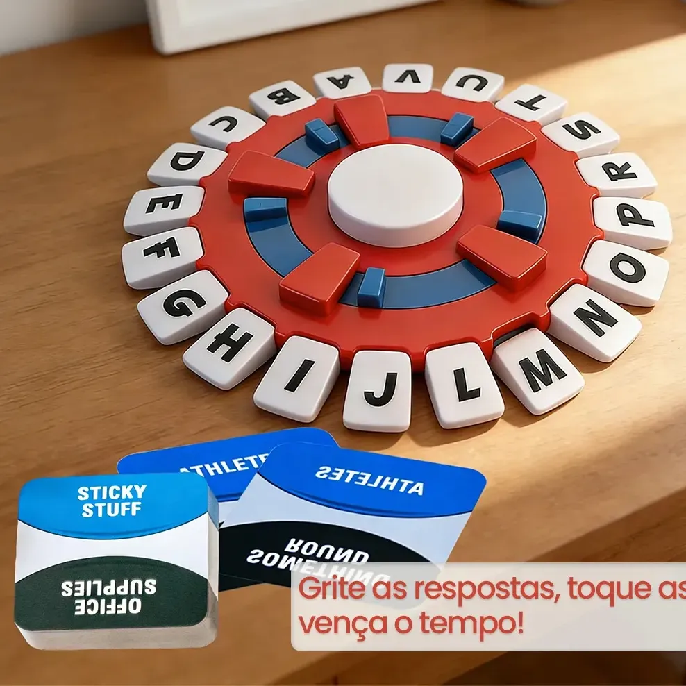 Jogo De Tabuleiro Trava Letras Tapa Palavras Jogos Educativo
