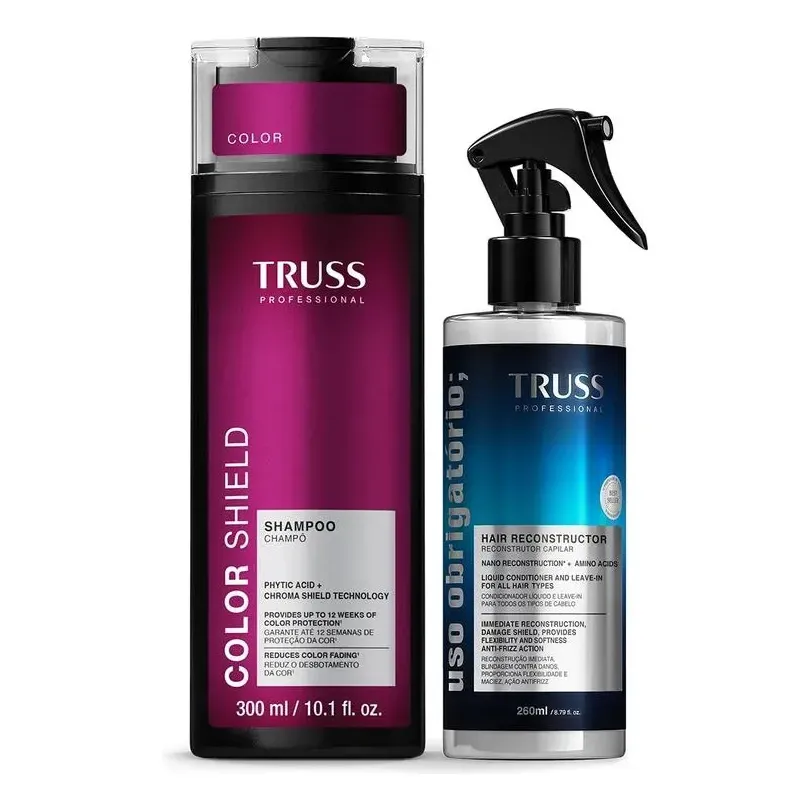 Kit Truss Color Shield Uso Obrigatório - Shampoo 300ml + Spr