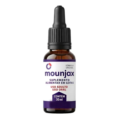 1 Mounjax 30ml Suplemento Queimador Gordura Corporal Saúde Sem Sabor