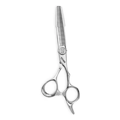 Tesoura Desbaste Dentada Titan Tj630 6.0 Polegadas Prateado