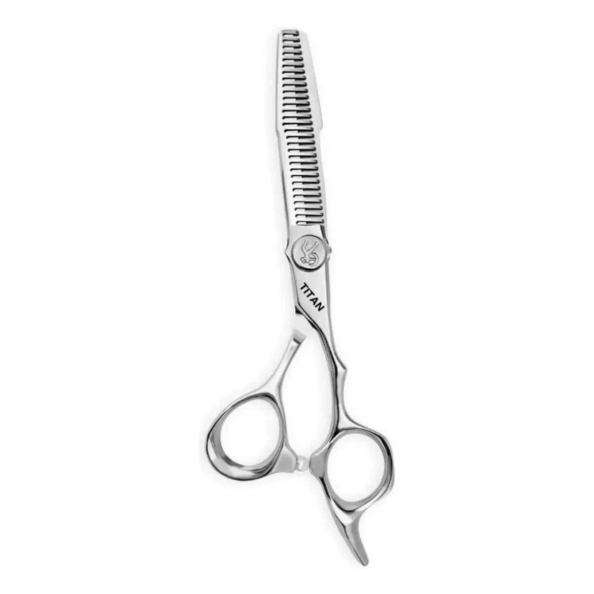 Tesoura Desbaste Dentada Titan Tj630 6.0 Polegadas Prateado