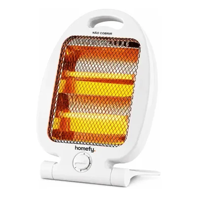 Aquecedor De Ambiente Elétrico Quartzo Branco
