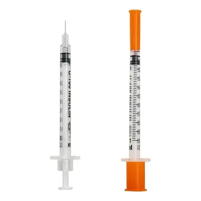 Seringa Agulha Insulina Botox 1,0ml 31g 6,0x0,25mm 50un 1 Ml