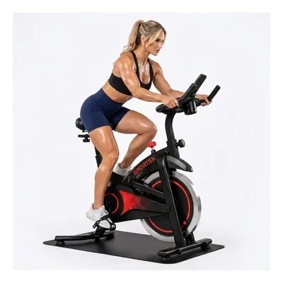 Bicicleta Ergométrica Spinning 150 Kg Treino Casa Porta Copo Preto Nao Se Aplica