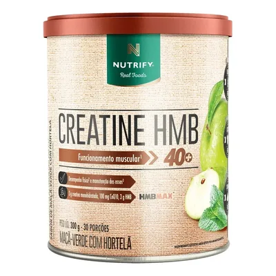 Creatina HMB Maçã Verde com Hortelã - Nutrify 300g