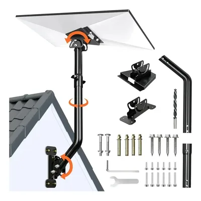 Suporte De Aço Carbono Para Starlink3,44-84cm+max360° Ajuste Preto