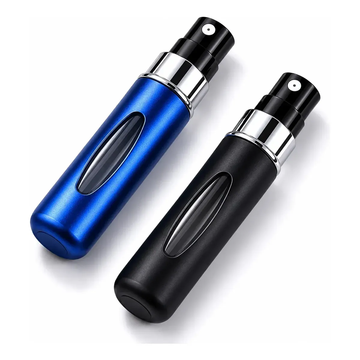 Porta Perfume Recarregável De Bolso Viagem 5ml Refil 2 Un Amostra Mochila