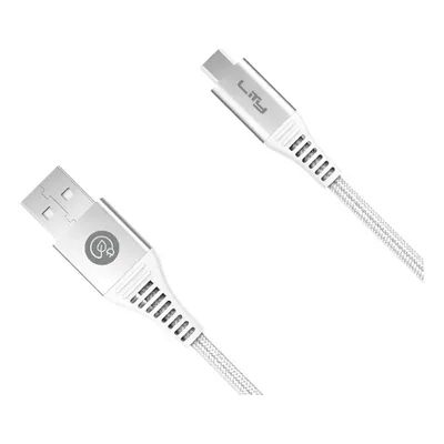 Cabo Usb A Para Micro Usb 1,5 Metros Preto Branco