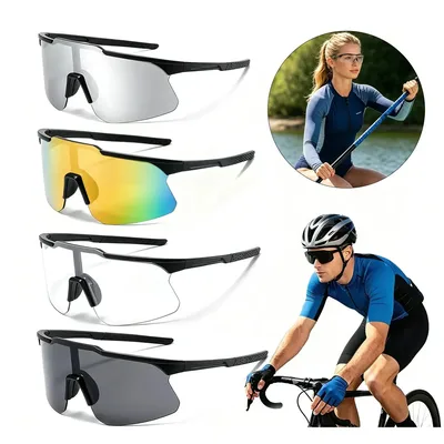 Óculos Corrida Ciclismo / Bike Esportivo Beach Tênis Vôlei de Praia Pesca Futevôlei Proteção UV400 Mercúrio branco