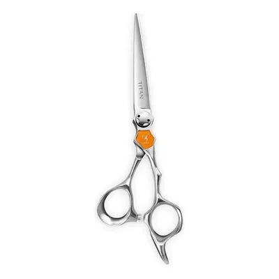 Tesoura Titan Fio Navalha Diamond Line Ct60 6.0 Polegadas Prateado