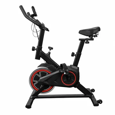Bicicleta Ergométrica Spinning Fitness Cardio Ajustável Aço Resistente Painel LCD