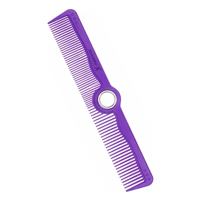 Pente De Corte Titan Flat Comb Tp-fc0 - Anel Giratório 360° Roxo