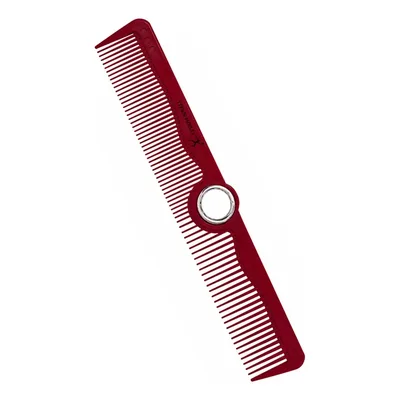 Pente De Corte Titan Flat Comb Tp-fc0 - Anel Giratório 360° Vermelho