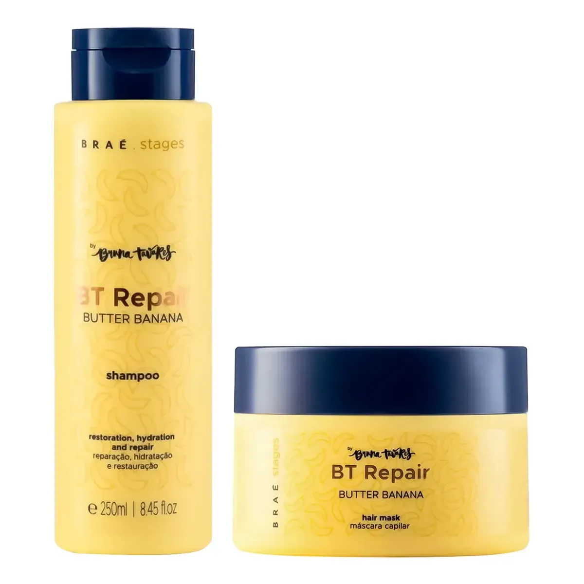 Kit Stages Bt Repair Butter Banana Shampoo + Máscara - Braé