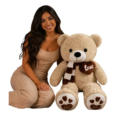 Urso De Pelúcia Gigante 100cm Ursinhos Personalizado