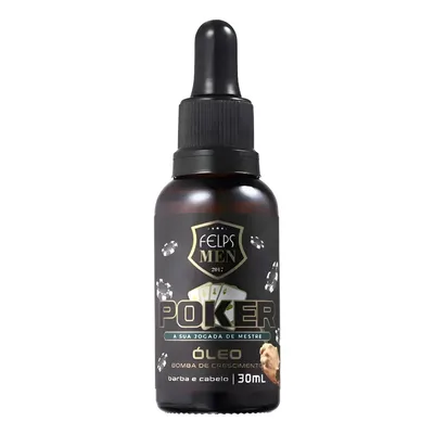 Felps Men Óleo Bomba De Crescimento Para Barba Poker 30ml
