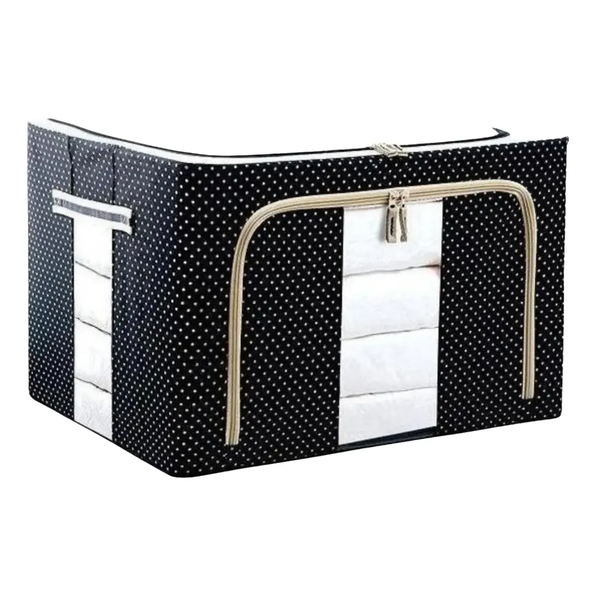 Caixa Organizadora Masterpro 50x40x33 Dobrável Cesto Roupa