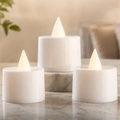 Kit 15 Mini Vela Led Eletrônica Artificial Decoração