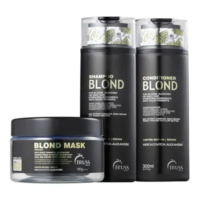 Kit Truss Alexandre Herchcovitch Blond Trio (3 Prod) Blz