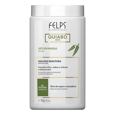 Felps Xbtx Quiabo Massa 1kg + Brinde