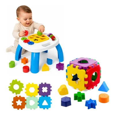 Kit Brinquedo Educativo Mesa Didatica Atividades Infantil