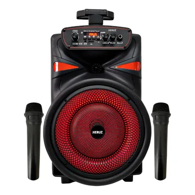 Caixa De Som 2000w Potente Alto Portátil Bluetooth Completo
