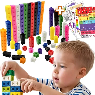 Numberblocks Brinquedo Educativo Cubos Matemáticos Didáticos
