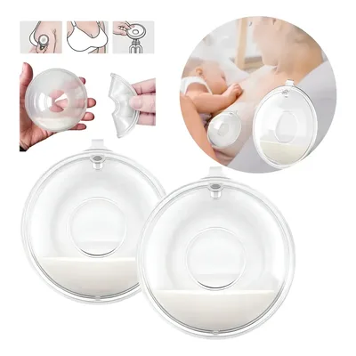 Kit 2 Coletores De Leite Materno Concha De Amamentação
