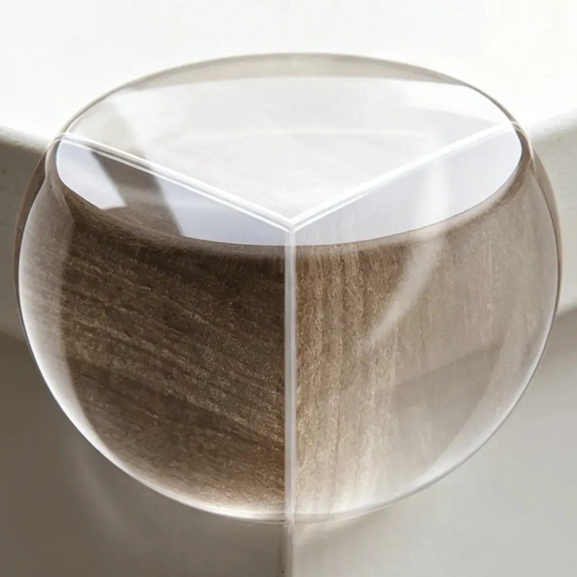 20 Unidades Protetor Quina De Mesa Em Silicone Com Adesivo