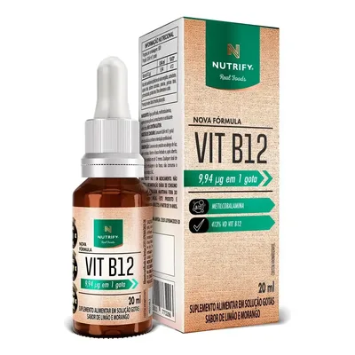 Nutrify Vitamina B12 9,94 Mcg 20 Ml 400 Gotas