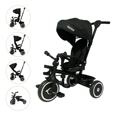 Carrinho De Bebê 2 Em 1 Triciclo Empurrar Waygo Maxi Toys