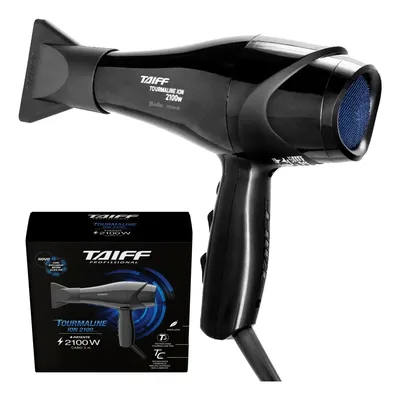 Secador De Cabelo Taiff Tourmaline 2100w Profissional Cor Preto
