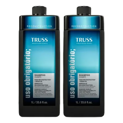 Kit Truss Uso Obrigatório Reconstruction Duo Shampoo Salon (