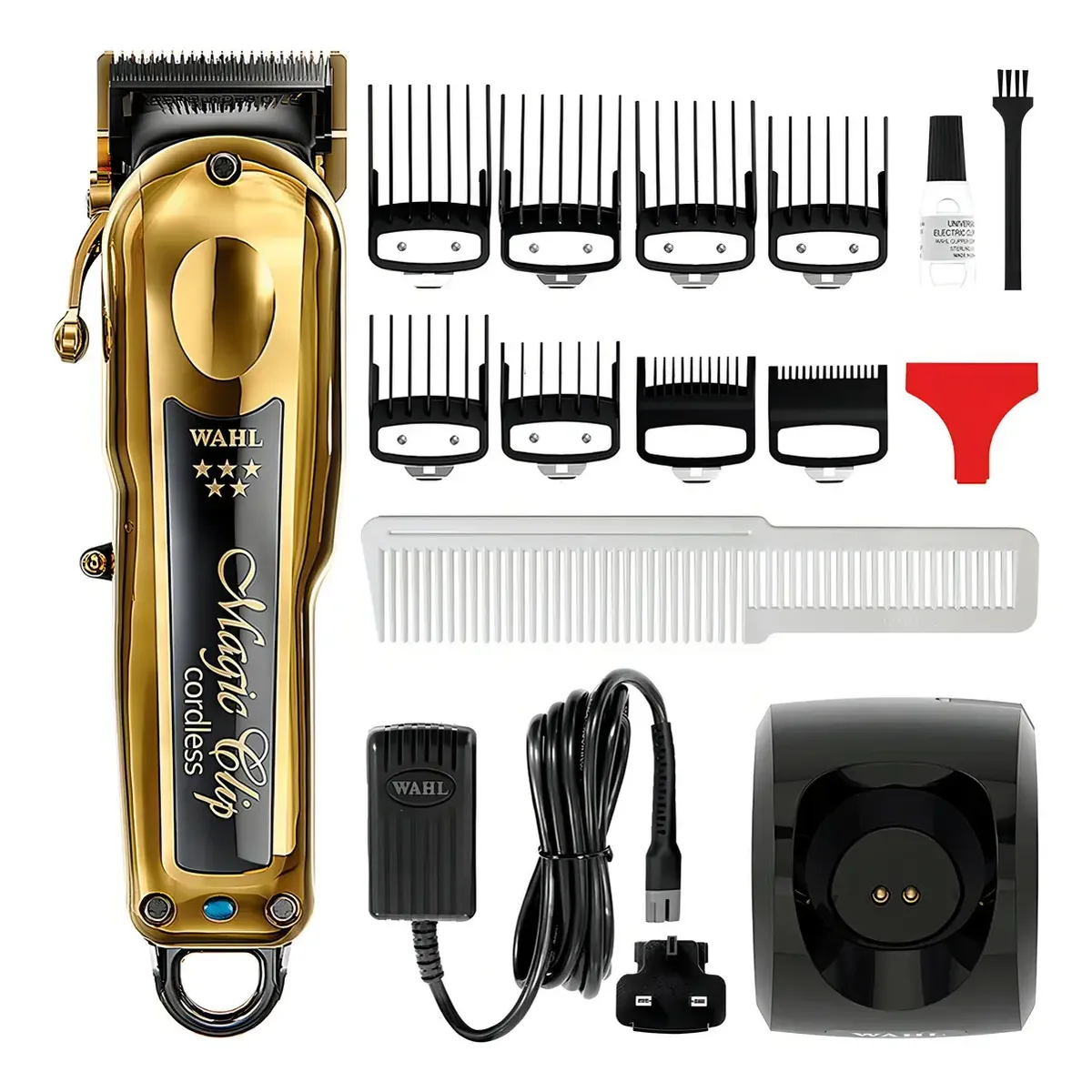 Máquina De Corte Wahl Magic Clip Cordless Gold Profissional