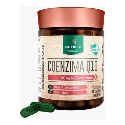 Coenzima Q10 200 Mg Nutrify