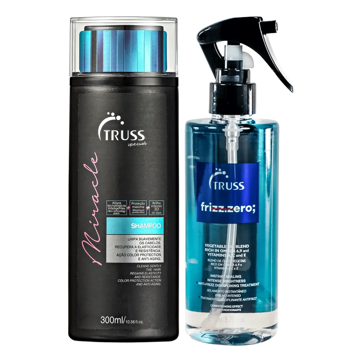 Kit Truss Frizz Zero Miracle (2 Produtos)