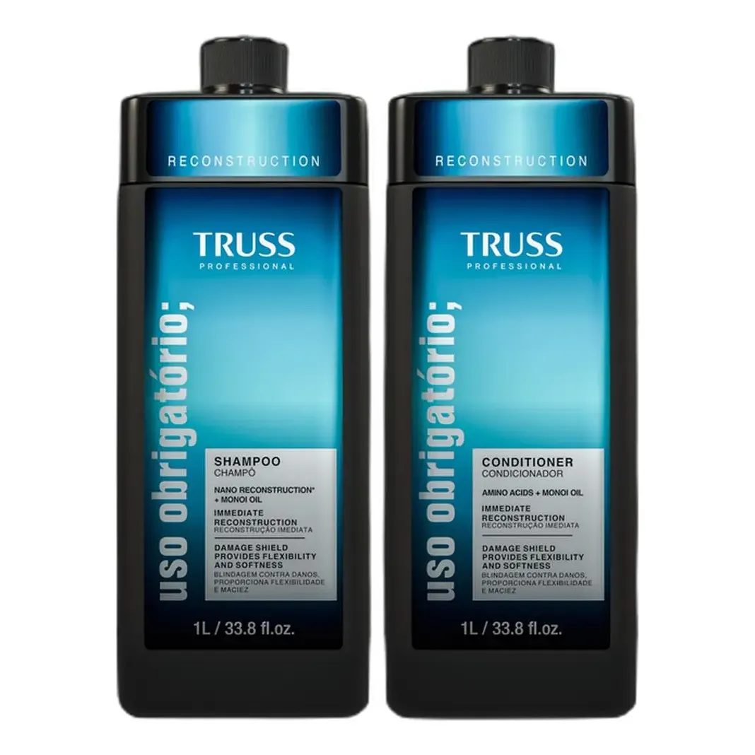 Kit Truss Uso Obrigatório Reconstruction Duo Salon (2 Produ