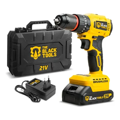 Furadeira Parafusadeira A Bateria Profissional 21v Brushless