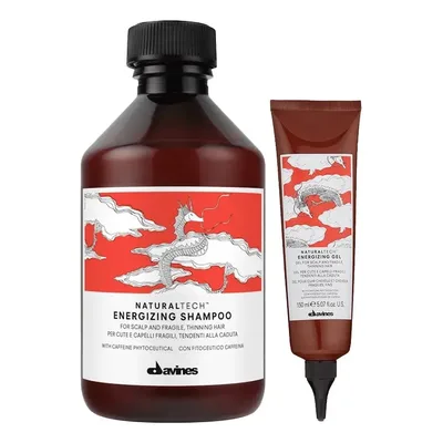 Kit Davines Natural Tech Energizing - Sh E Gel