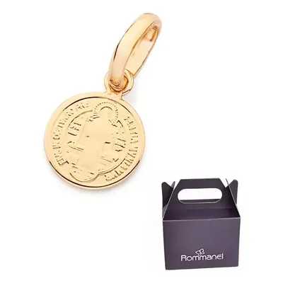 Pingente Medalha São Bento Banhado À Ouro Rommanel 542868