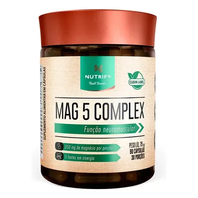 Complexo Vitaminico Mag 5 Complex Nutrify