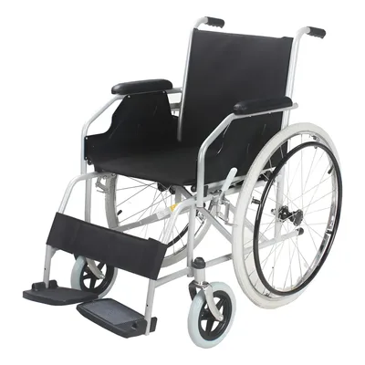 Cadeira De Rodas Resistente Dobrável Até 120kg Dellamed D100