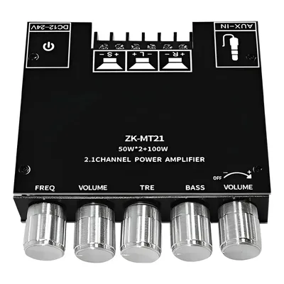 Placa Amplificadora De Subwoofer Estéreo2.1 Zk-mt21bluetooth