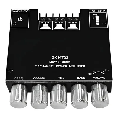 Placa Amplificadora De Subwoofer Estéreo Bluetooth Zk-mt21