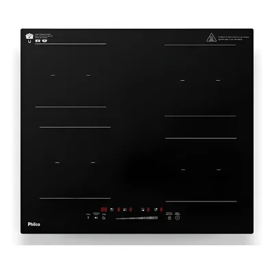 Cooktop De Indução Philco Pctq1 Função Turbo 220v Preto