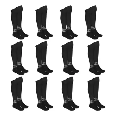 Kit 12 Pares De Meiões Umbro Classic Preto
