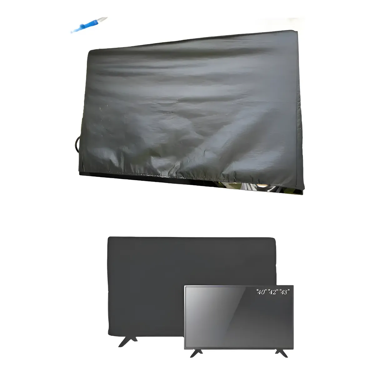 Capa Para Tv Smart Led/ Plasma Impermeável 40 A 43 Polegadas